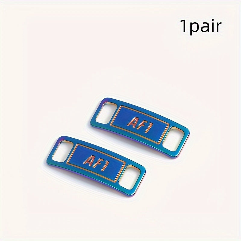 Unisex Gold Shoelace Buckles for Sneakers and Sports Shoes