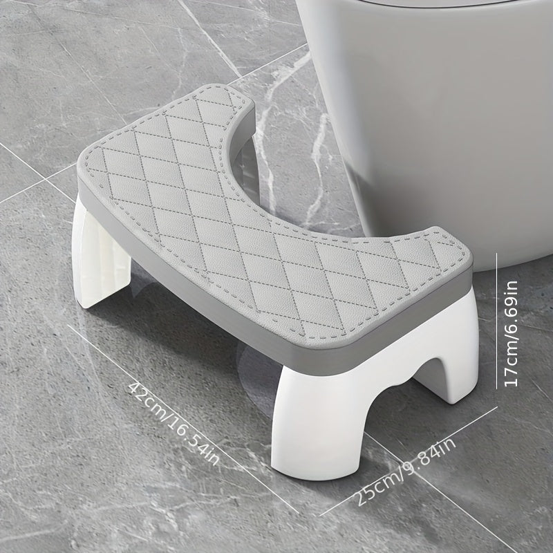 Taburete de inodoro impermeable para adultos, accesorio de baño Squatty Potty