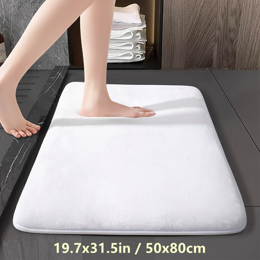 Alfombra absorbente antideslizante para baño, entrada de cocina, suave y cómoda, grande