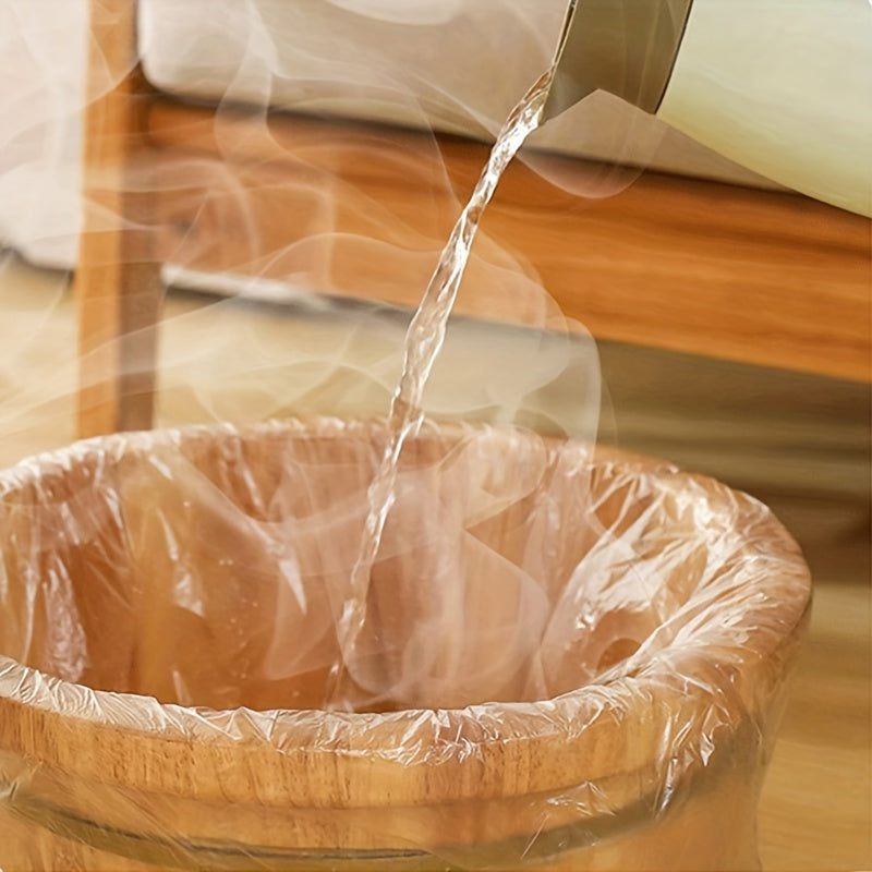 Disposable Foot Soak Bags 80pcs Thickened PE Plastic Travel Foot Massage Sanitation