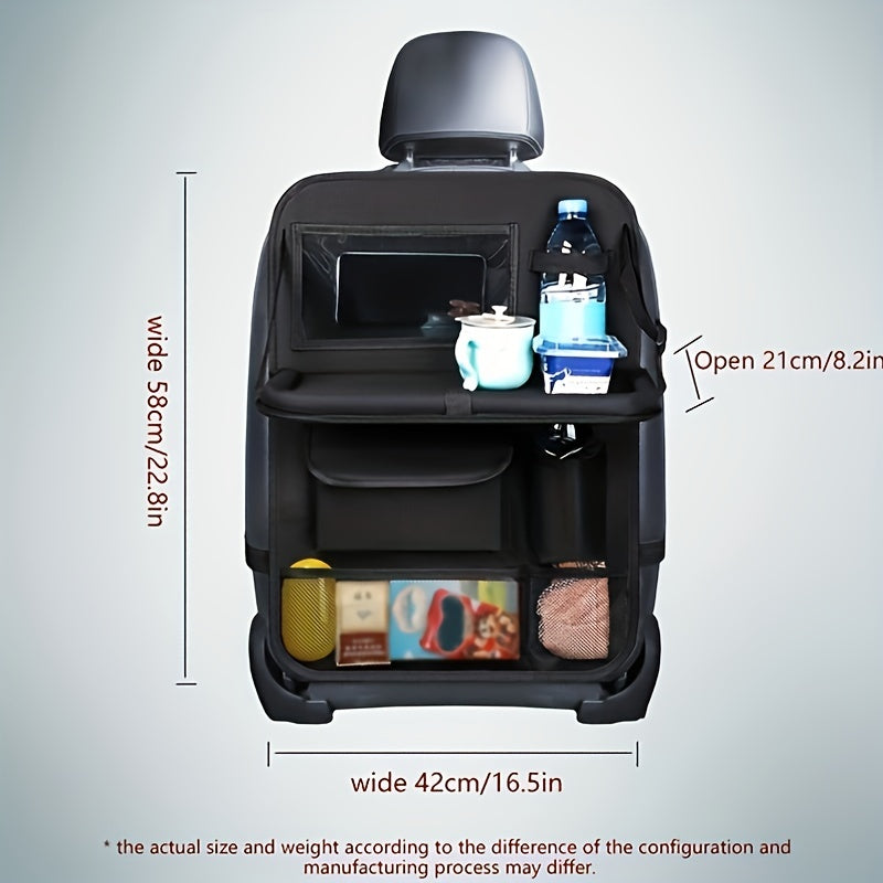 Back Seat Organizer Hanging Bag Storage Pockets Car Back Seat Protectors