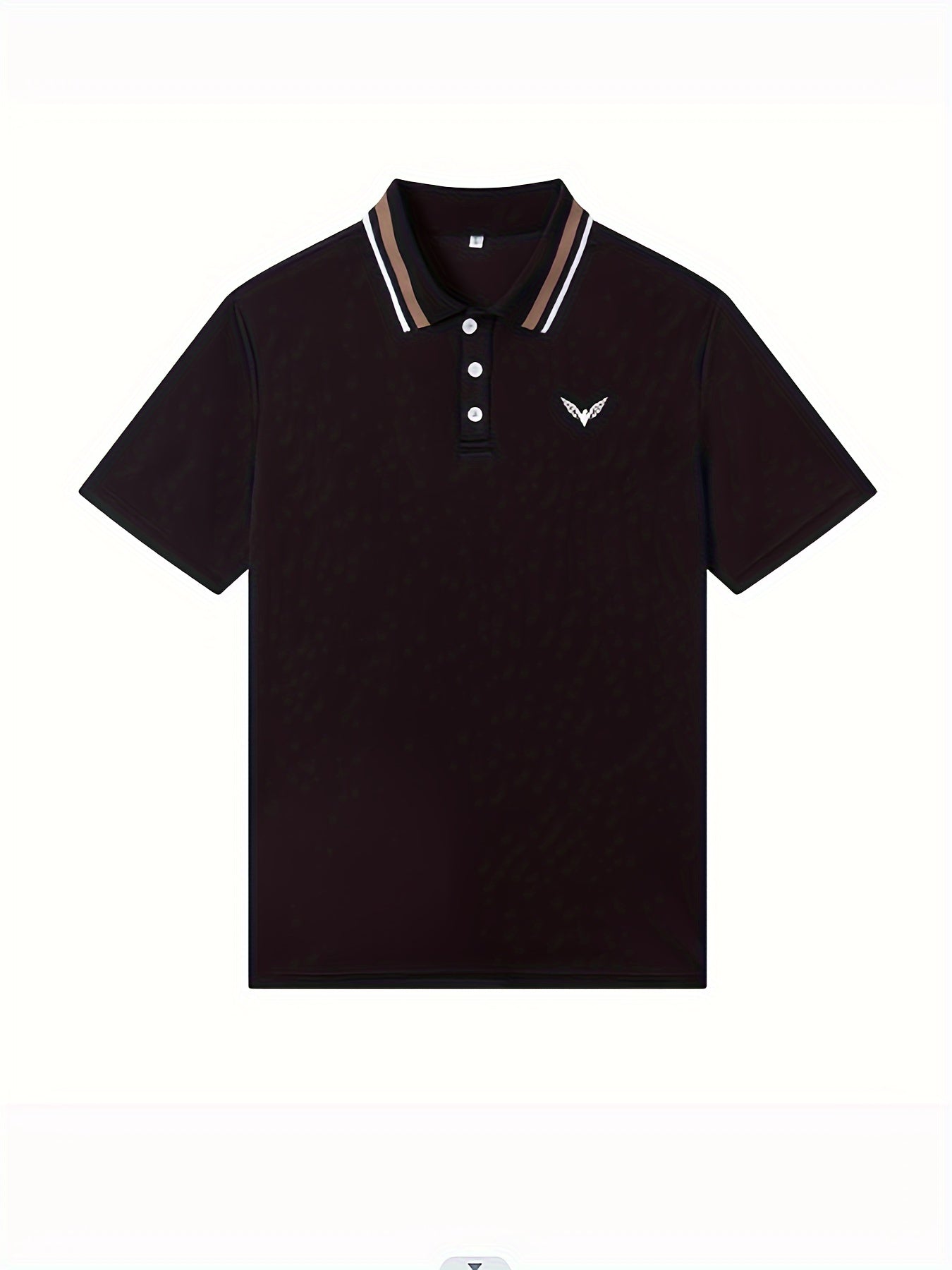 Men's Polyester Bird Graphic Print Golf T-Shirt Summer Casual Short Sleeve