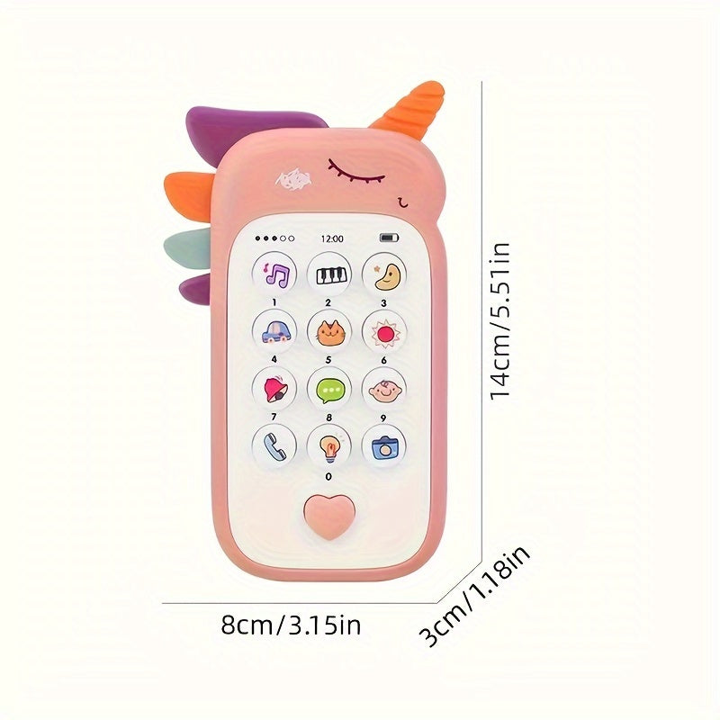 Childrens Educational Toy Phone with Interactive Features and Vibrant Colors