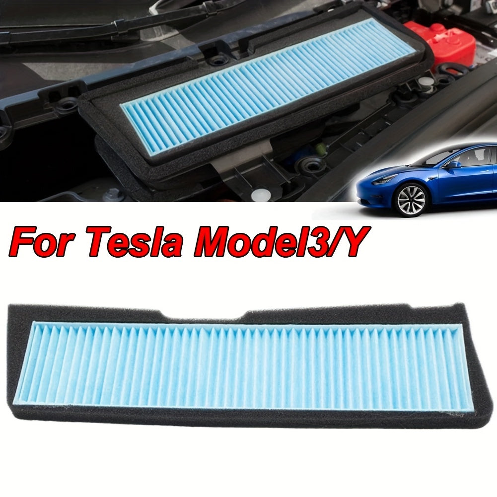Universal Car Air Intake Filter for Tesla Model 3 and Y Black Mesh