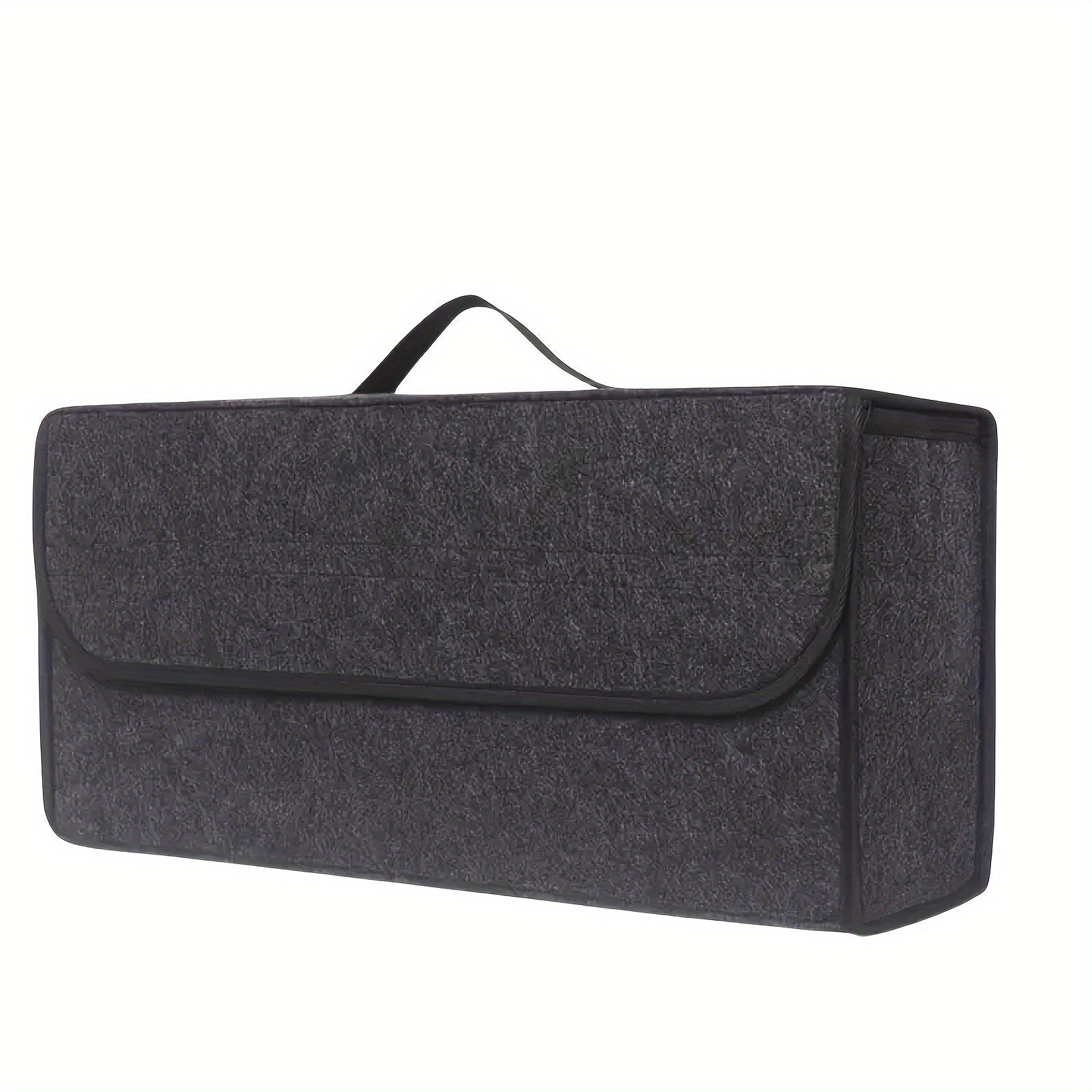 Felt Foldable Car Storage Box Trunk Organizer Polyester Fiber Spacious Seat Organizer