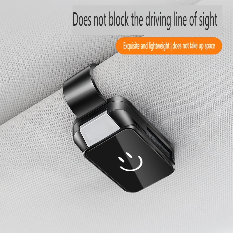 Car Glasses Holder Clip Durable ABS Resin Sun Visor Secure and Visible