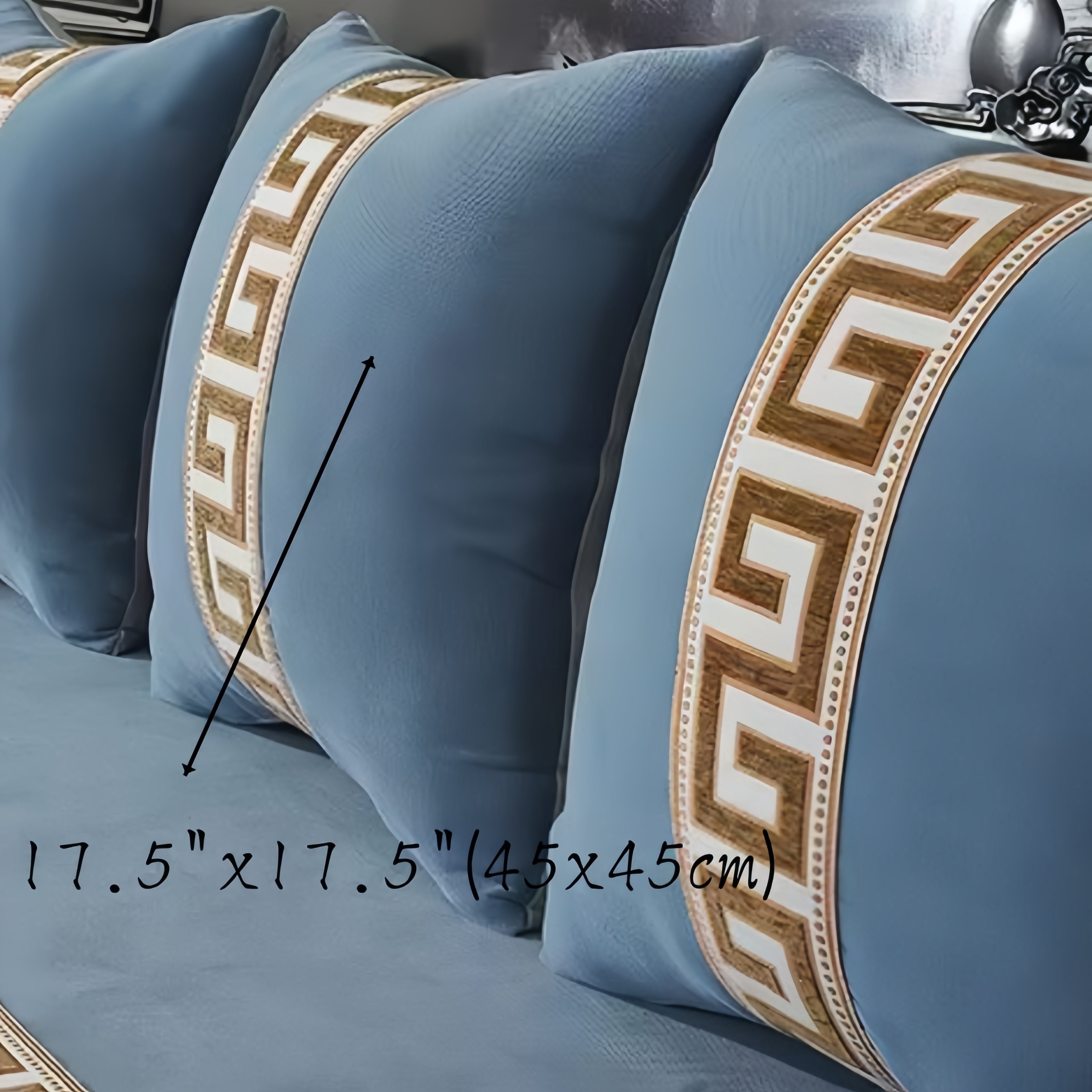 Chenille Sofa Cover with Geometric Jacquard Design Pet Friendly Machine Washable Non Slip Fits Armchairs to 4 Seater Sectional