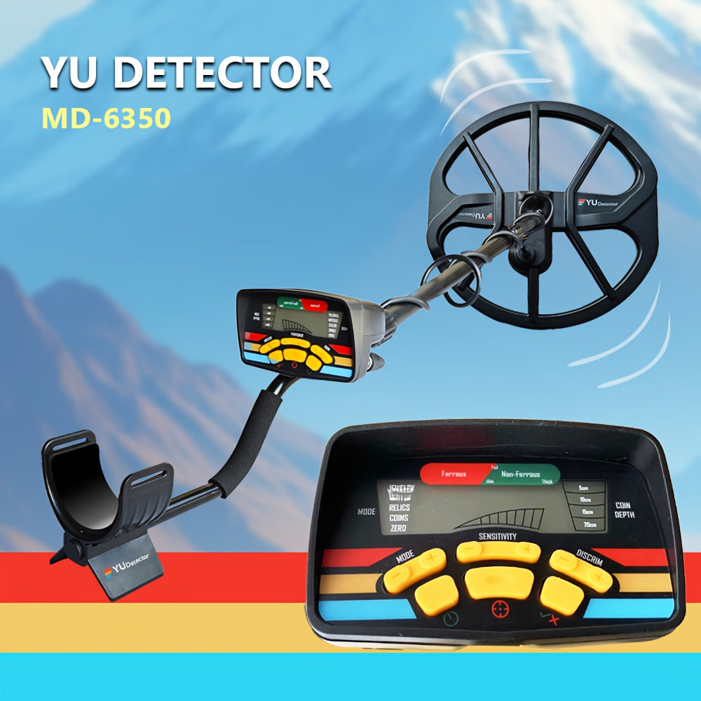 Battery-Powered Metal Detector with Remade Detection Disk for Adults