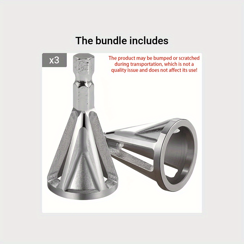 Universal Metal Deburring Chamfering Knife for Electric Drills