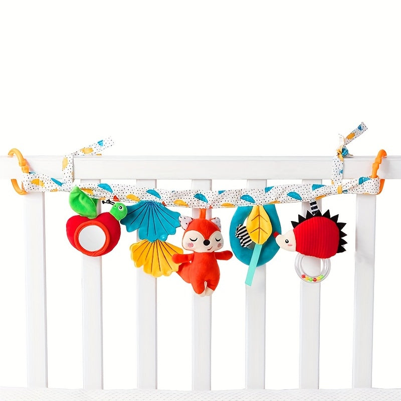 Baby Stroller Charm Plush Toy for Newborns Cute and Soft