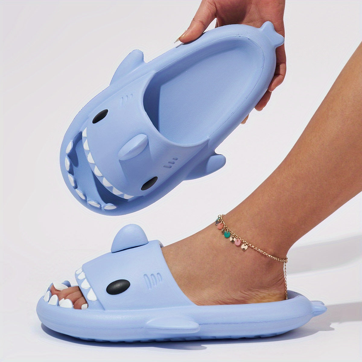 Unisex Casual Thick-Soled Slippers Home Comfort Height-Increasing Slides