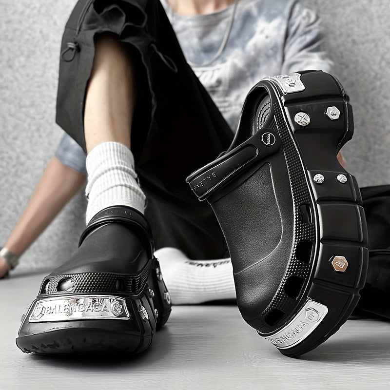 Unisex EVA Clogs Slip-On Casual Street All-Season Solid Color