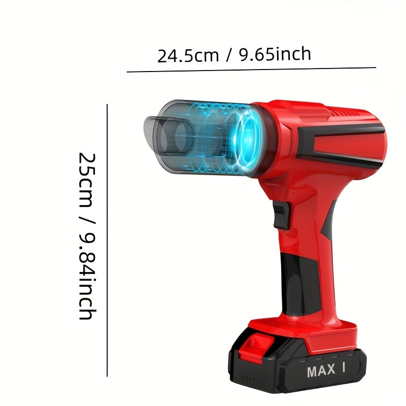 Мини портативный беспроводной пылесос с мощной всасывающей силой и аккумулятором, заряжаемым через USB