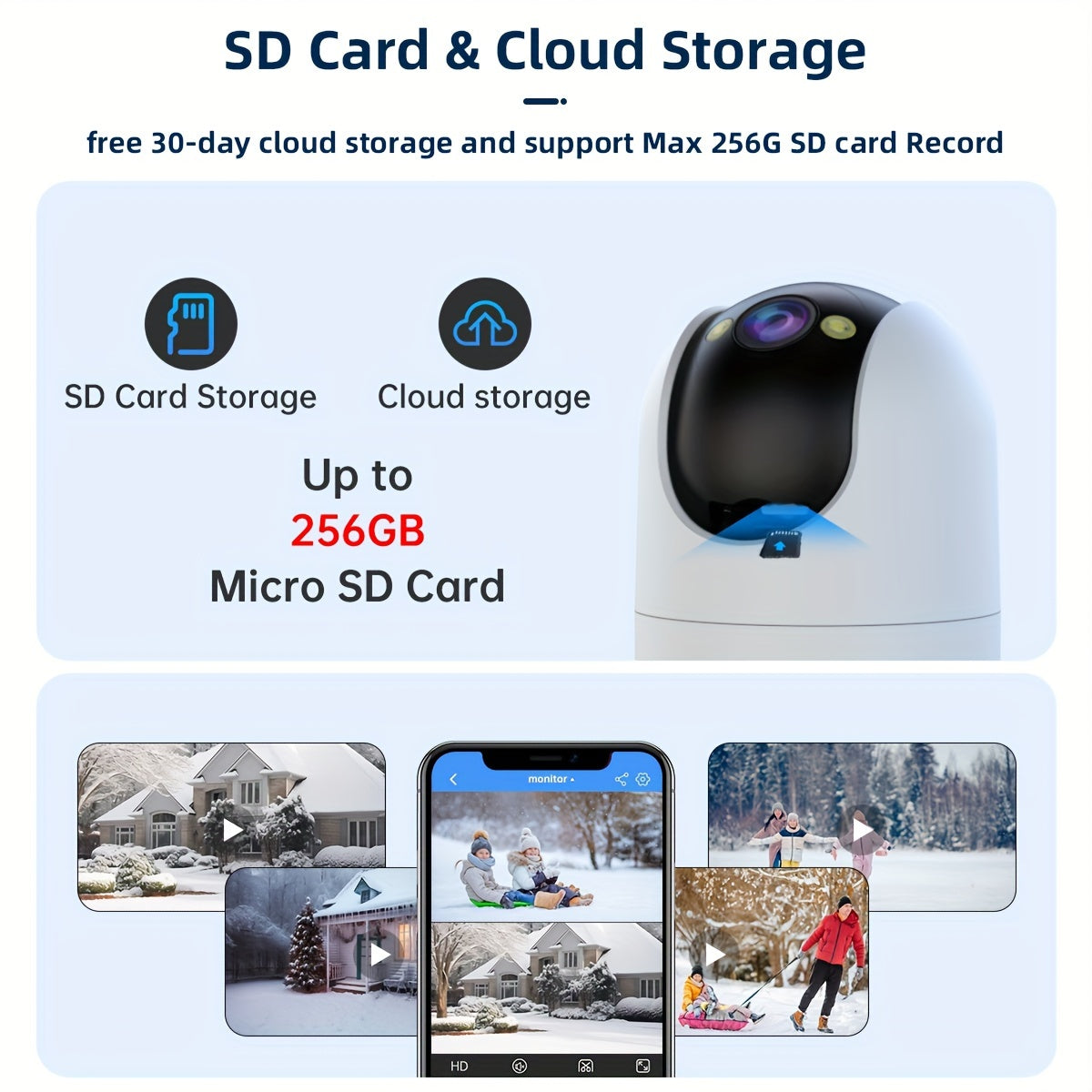 Cámara PTZ inalámbrica Full HD con Wi-Fi 5G, doble lente, vigilancia exterior para seguridad del hogar