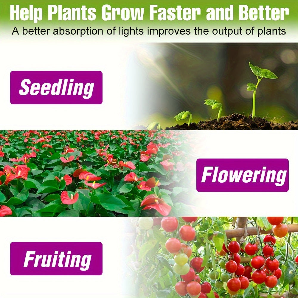 Full Spectrum Red LED Grow Light Bulb 220V E27 GU10 Indoor Plants Hydroponics Seedlings