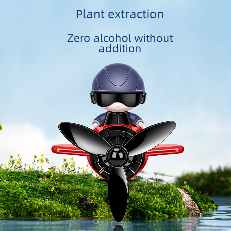 Avtomobil havo tozalovchi, multfilm samolyot vent klipi, uzoq davom etadigan hidi