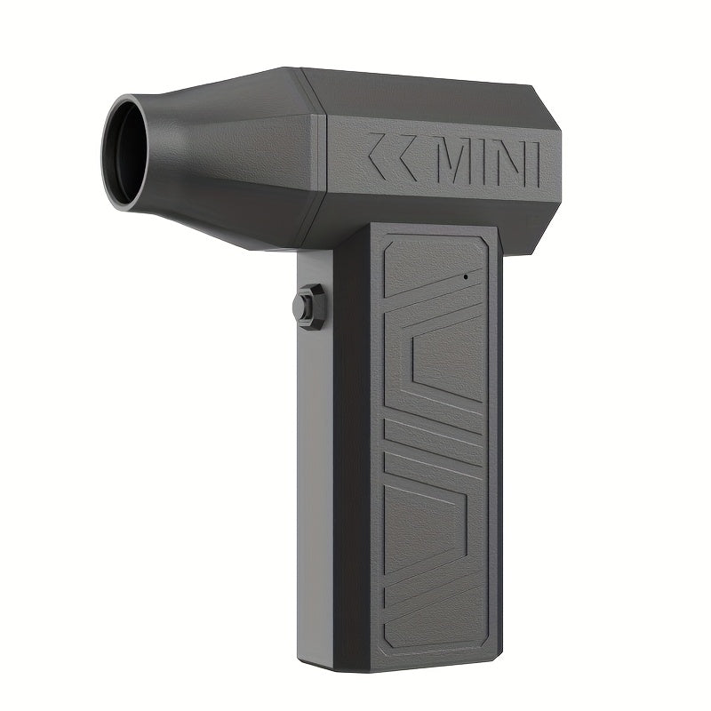 Mini Turbine Fan with 90000 RPM Brushless Motor Rechargeable 4000mAh Battery for Camping Car Cleaning and BBQ