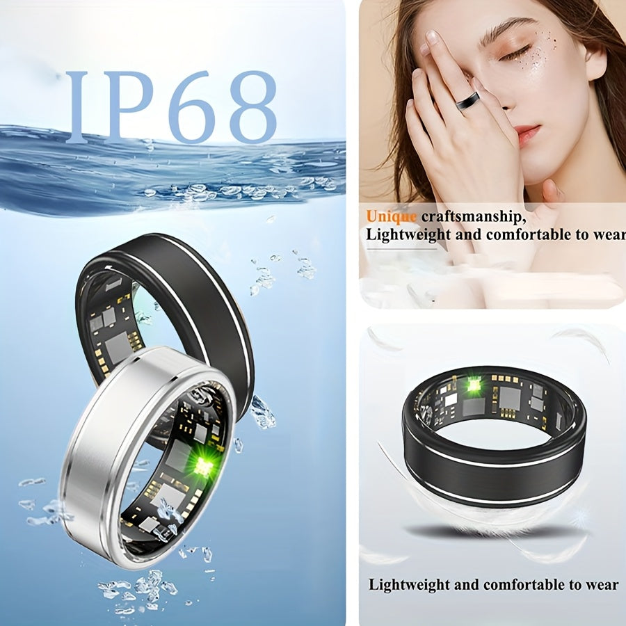 Qadamlar, kaloriya, ko'tarilish, mashg'ulot va masofani kuzatish uchun ixcham, zamonaviy aqlli uzuk. Aqlli foto funksiyasi va qulay kiyish xususiyatlariga ega. Thanksgiving uchun mukammal sovg'a yoki