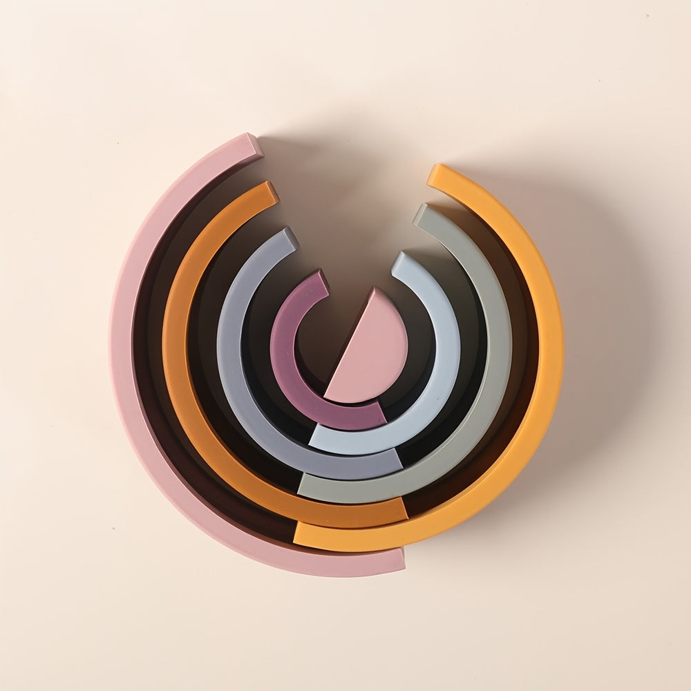 Bolalar uchun Rangli G'ildirakli O'yinchoqlar Silikon Musiqa Doirasi Sovg'a Rojdestvo, Hallowe'en, Tashakkur