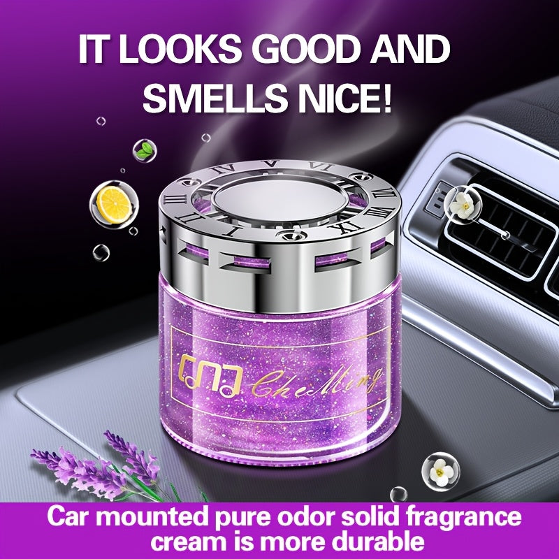 Ayollar uchun avtomobil aromaterapiyasi qattiq parfyum, uzoq davom etadigan yengil hid