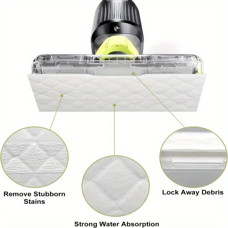 Replacement Vacuum Mop Pads for Pro Models 10/20 Pack, Compatible, Durable
