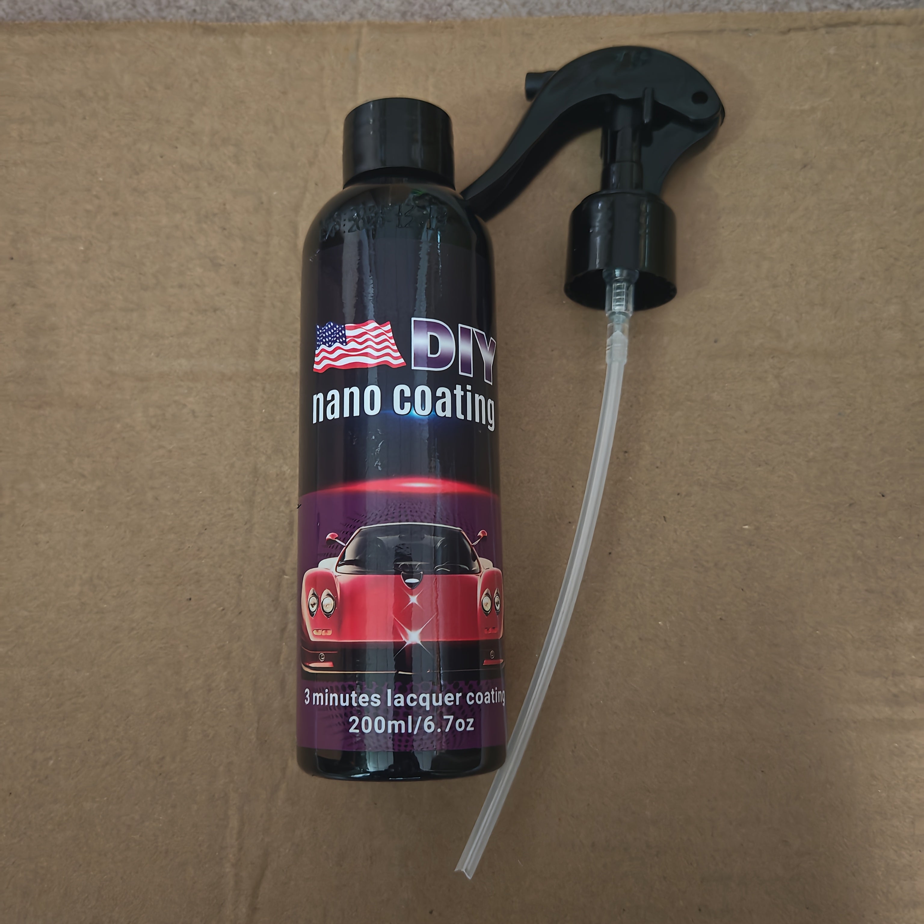 Recubrimiento de cerámica para coche, pintura brillante, hidrofóbico, de larga duración