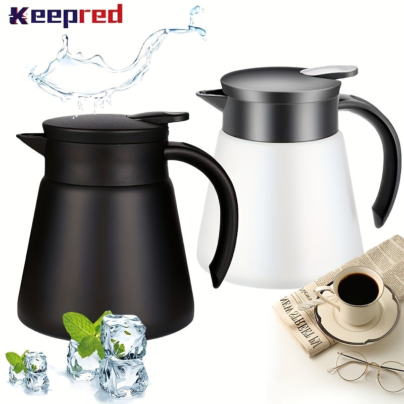 Insulated Stainless Steel Teapot 600/800ml Large Capacity Easy to Clean