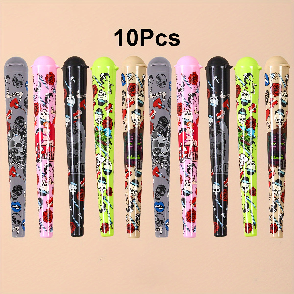 Unisex Portable 120mm Herb Storage Tube Cigarette Case Medical Plastic