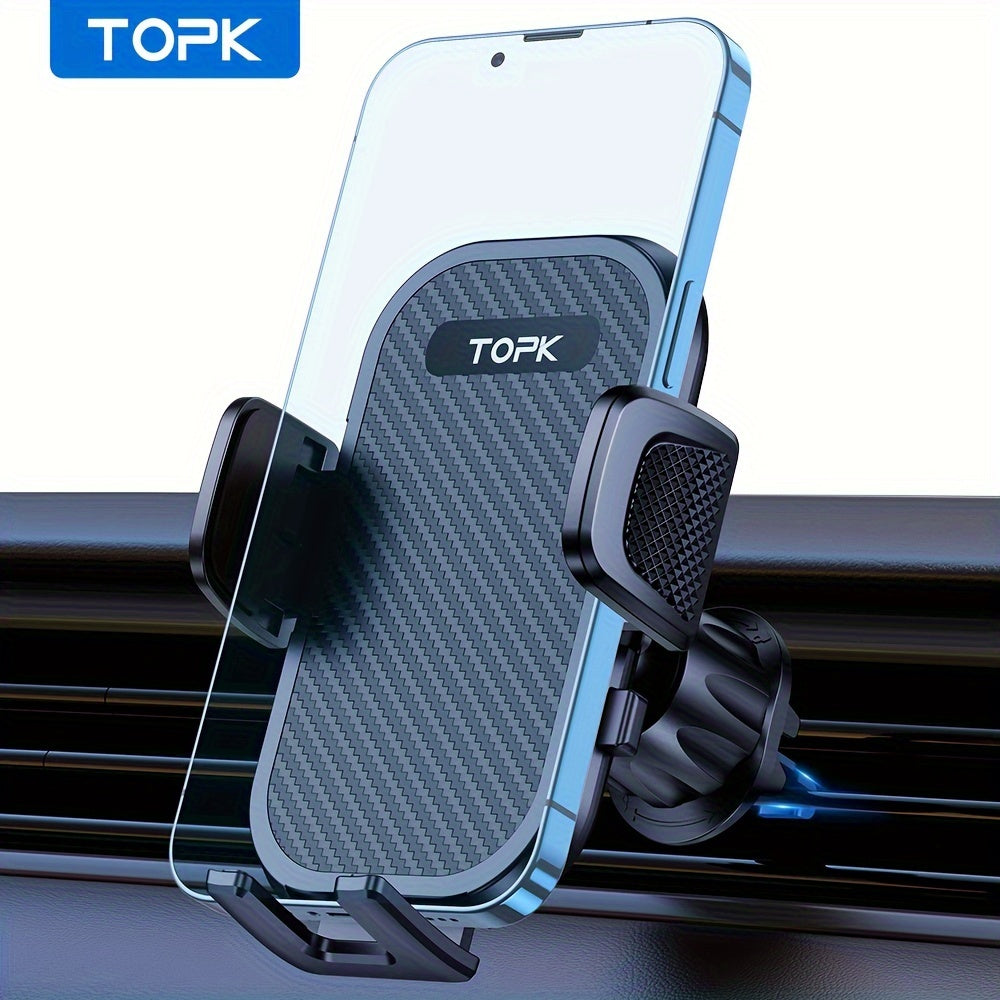 Car Phone Holder Mount Upgraded Metal Hook Air Vent Compatible with All Phones