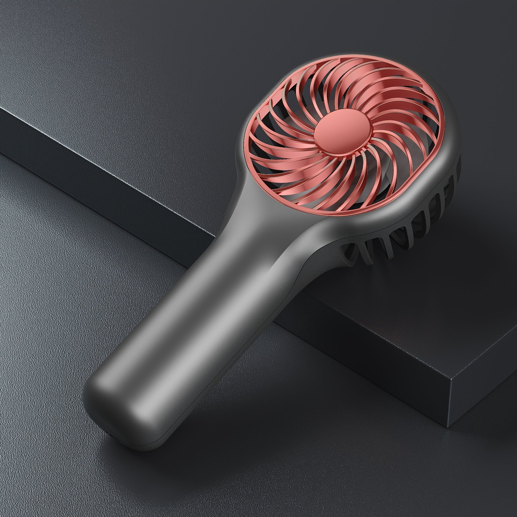 Portable Handheld Fan for Girls and Kids USB Rechargeable Quiet High-Speed