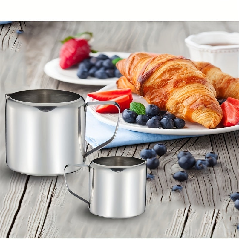 Набор металлических кувшинов для взбивания молока для латте-арта и приготовления кофе