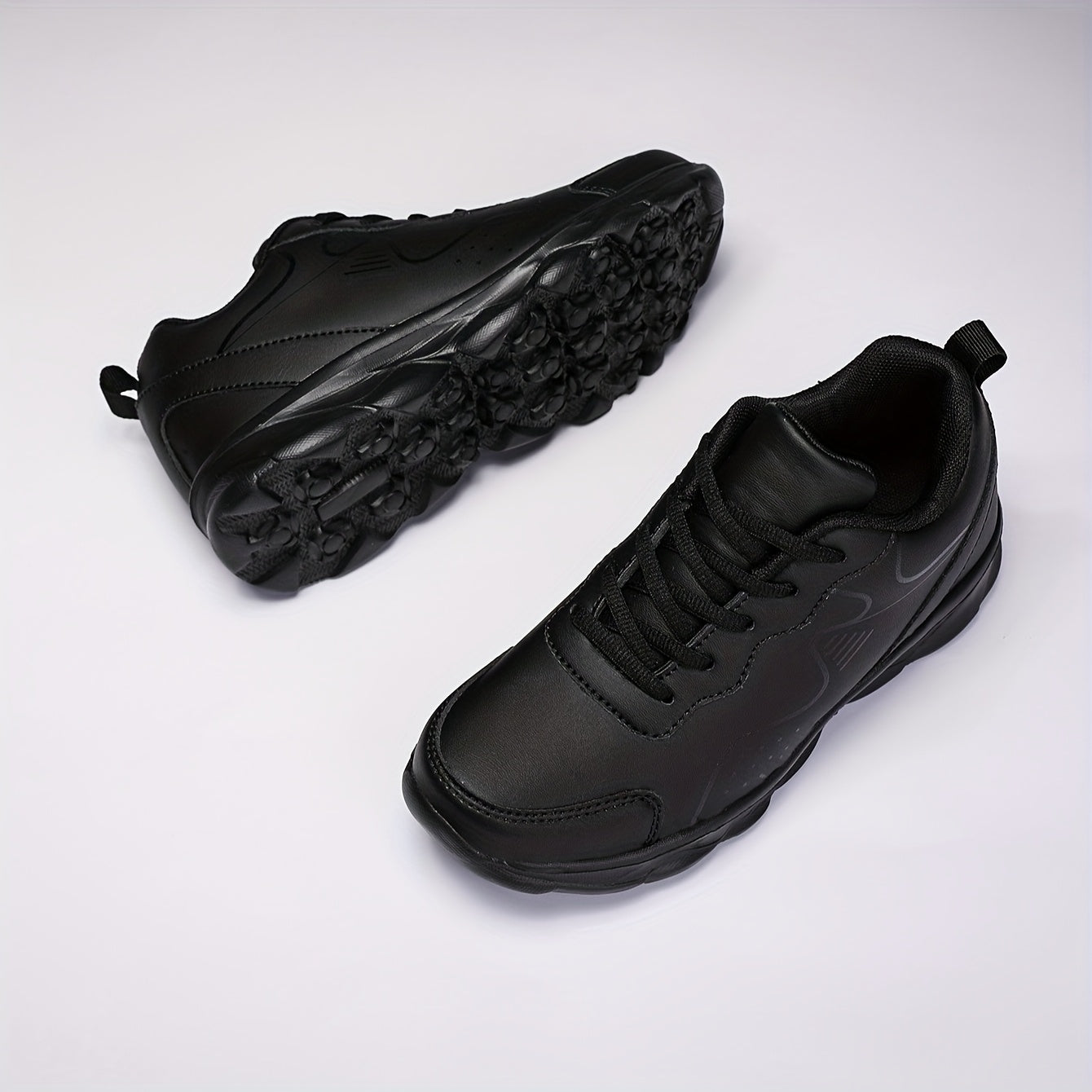 Women's Lightweight Casual Hiking Sneakers - Breathable Synthetic EVA Sole