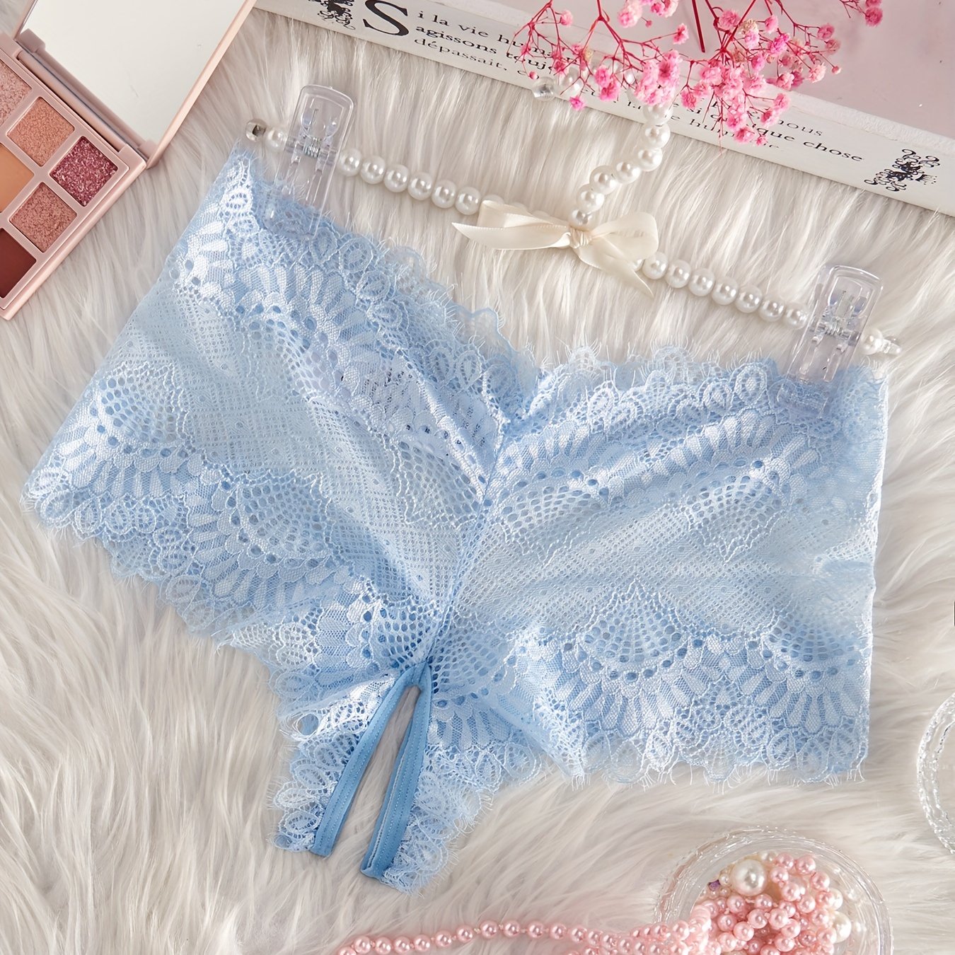 Women's Low Waist Lace Panties Sexy Erotic Underwear