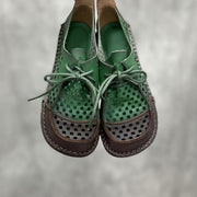 Zapatos vintage de mujer tipo Mary Jane con correa ajustable, transpirables, para todas las estaciones