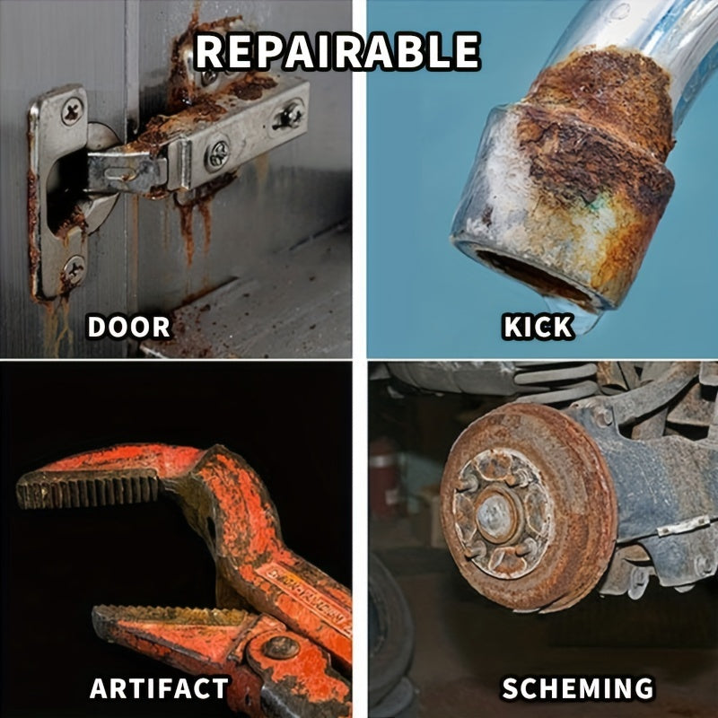 Rust Remover Spray for Cars 3.38oz Multi-Purpose Iron and Powder Cleaner