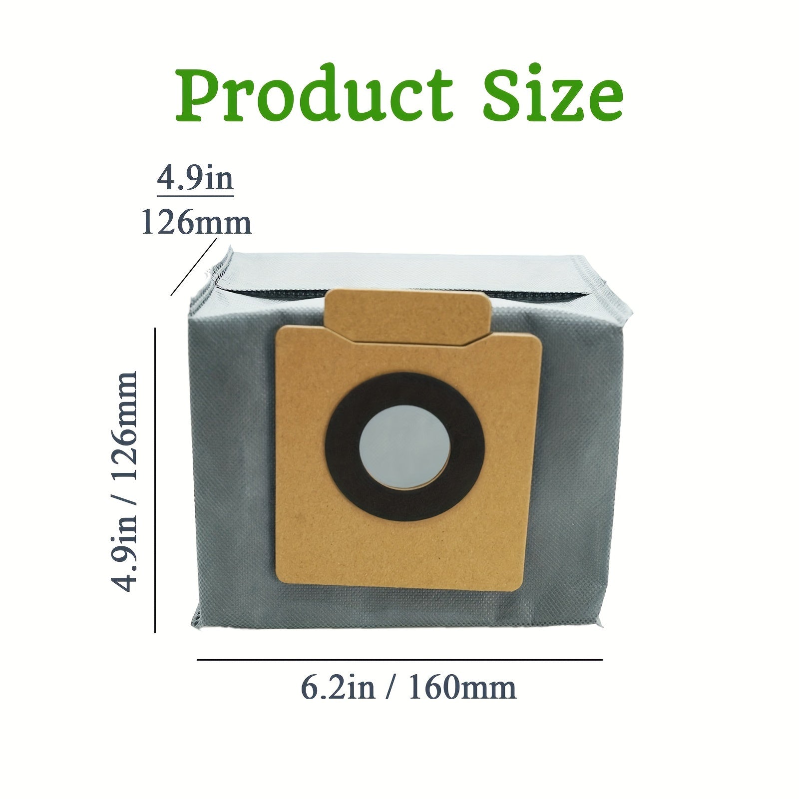 Set of 10 Replacement Dust Bags for Robot Vacuum Self-Empty Station