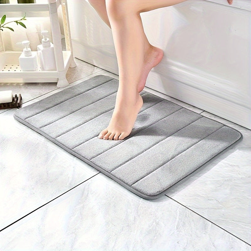 Koral Fleece Rug yumshoq, singdiruvchi, issiq vanna, yotoqxona, kirish eshigi mat