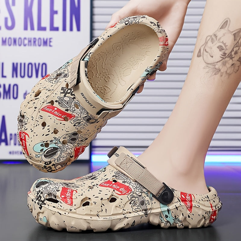 Women's Canvas Shoes with Cartoon Pattern Casual Party Beach Wear