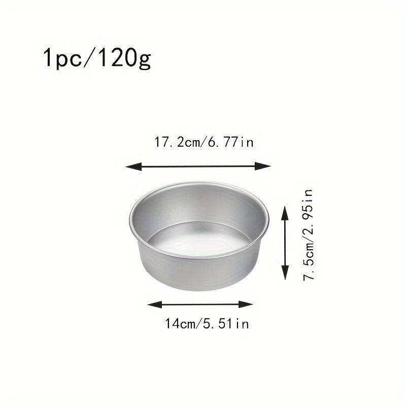 Set of 3 Round Cake Molds 10.16cm 15.24cm 20.32cm for Baking Pies and Desserts
