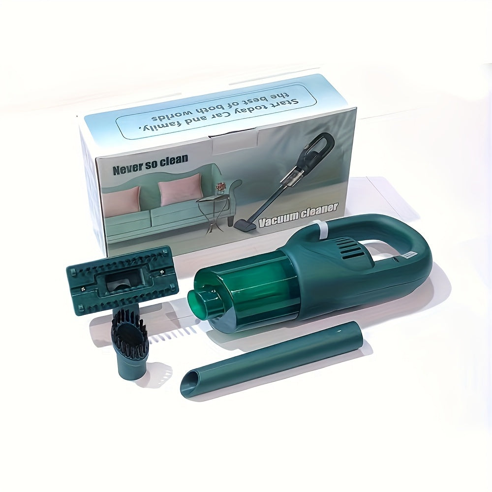 Portativ va kuchli, 1 dona Yuqori Quvvatli Simsiz Qo'l Vacuum Tozalagich samarali so'rish va USB orqali zaryadlanadigan litiy batareyasini taklif etadi. Uy va avtomobil uchun ko'p funksiyali aksessuarlar bilan, u yashash xonalarini tozalash uchun ideal.