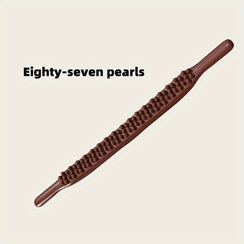 Whole Body Massage Stick with 87 Beads for Scraping and Massage