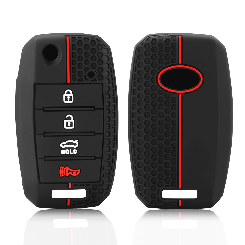 Universal Silicone Car Remote Key Cover Shell for Kia Vehicles