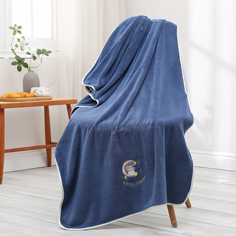 Yumshoq multfilm quyon sochiq to'plami - yuqori singdiruvchi, tez quriydigan aralashma hammom uchun zarur narsalar.