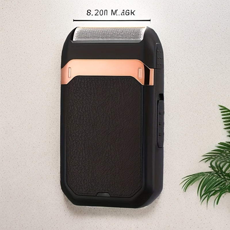 Tez quvvatlash USB quvvatli portativ erkaklar elektr shavkasi, ajraladigan pichoq, sayohat sovg'alari uchun mukammal.