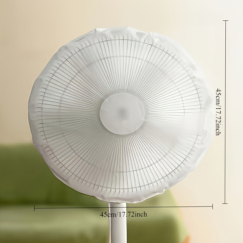 Set of 2 Electric Fan Dust Covers All-Season Protection Easy to Install