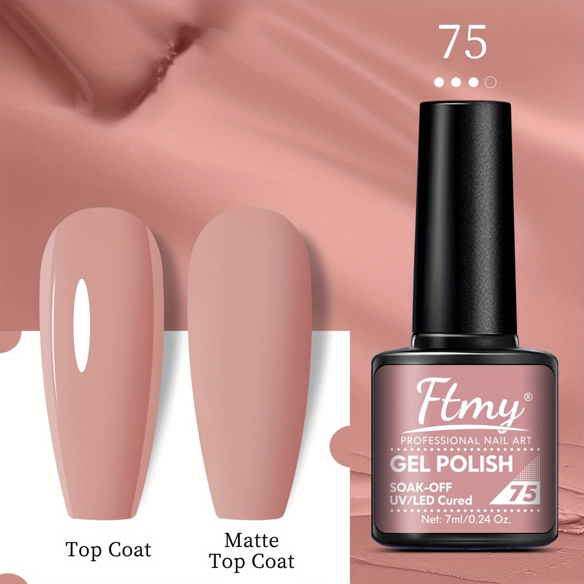 Women Gel Nail Polish Strong Bright Colors Long-Lasting