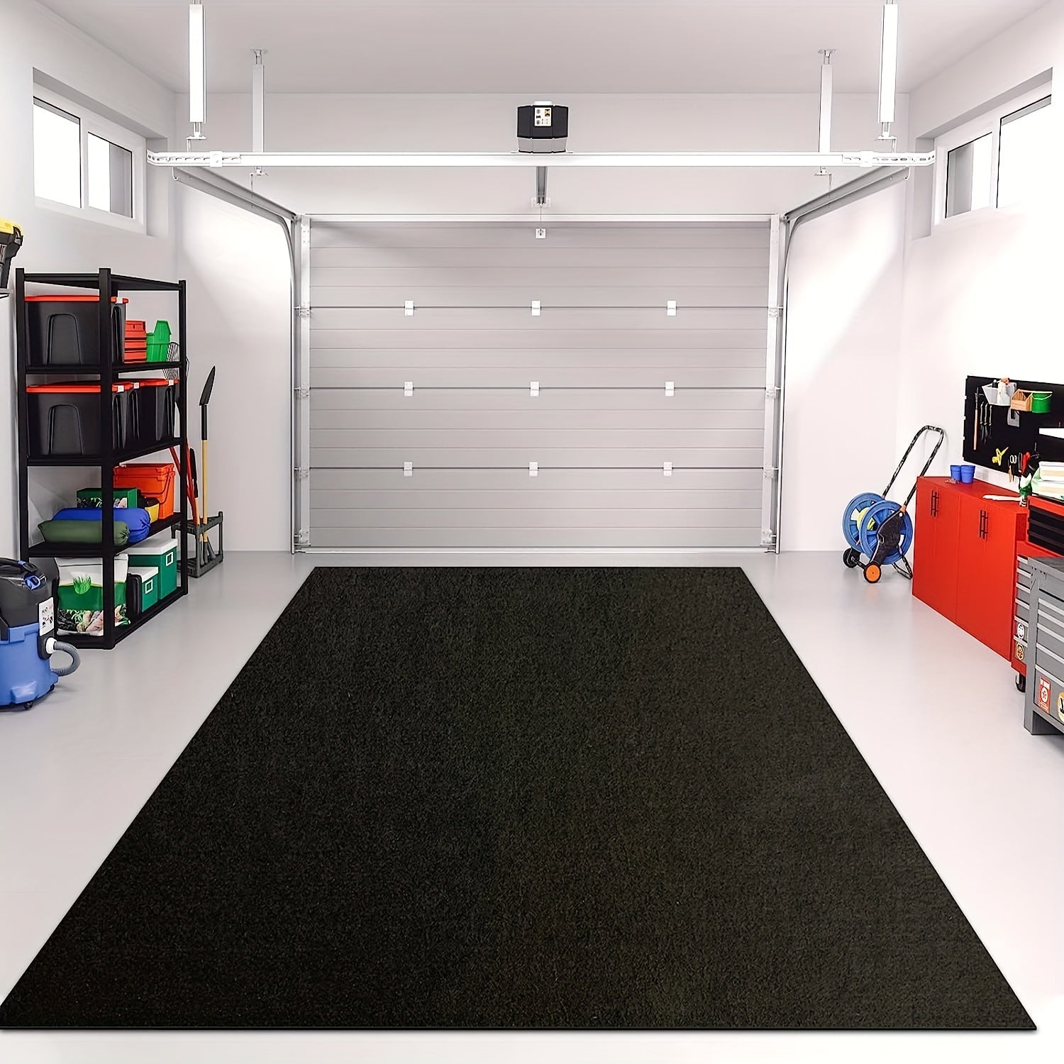 Large Waterproof Garage Carpet Rug Non-Slip Spill Protection Washable
