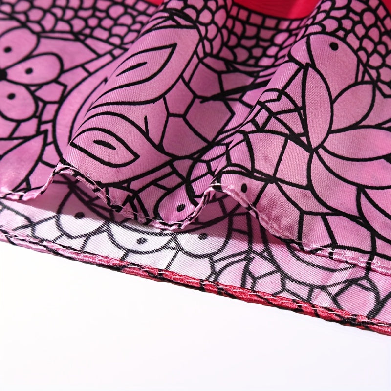 Soft Satin Sunshade Shawl for Sun Protection and Lightweight Comfort