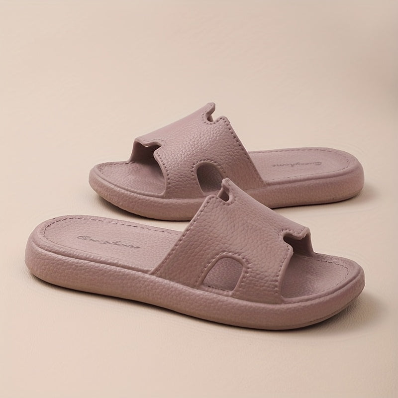 Women's Flat Slides Eva Open Toe Comfortable Indoor Outdoor Shoes