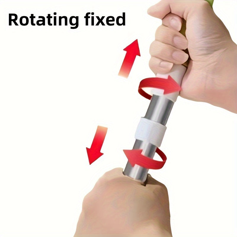Limpiacristales doble cara extensible con raspador giratorio para limpieza de cristales y suelos
